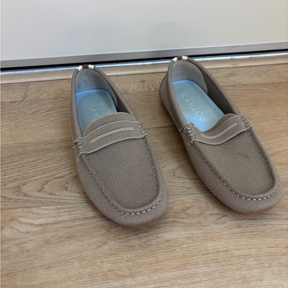 Rothy's Tan Loafers